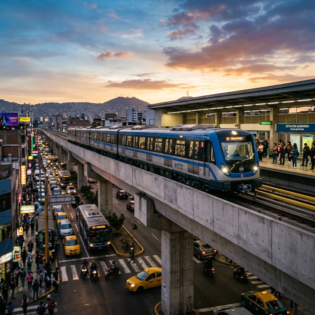 Metro de Lima (L1, L2 y L4)